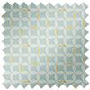 Leaf Tile, Blue Opal - Roller Blind